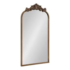 Laurel Medium Arch Gold Classic Mirror