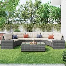 Beige Cushions For Backyard Cst 215aaa