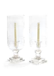 Go Home 2 Candle Greek Key Glass