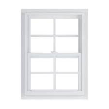 Single Hung White Vinyl Fin Window