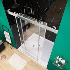 Glass Shower Door Frameless Bypass