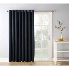 Black Woven Thermal Blackout Curtain