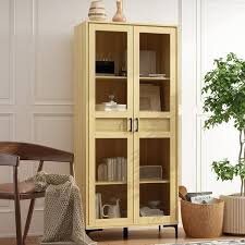 Wood 4 Shelves Bookcase