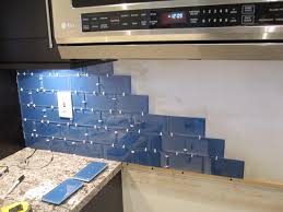 How To Install A Glass Tile Backsplash