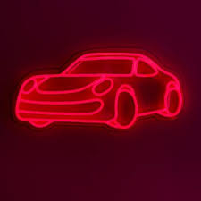Custom Neon Light Up Garage Signs