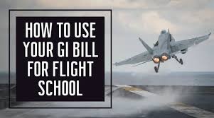 how to use your gi bill for flight school