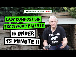 Make An Easy Compost Bin With Timber