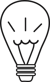 Light Bulb Drawing Lamp Doodle Icon Or