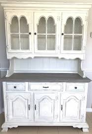 Vintage Hutch Farmhouse Hutch Buffet