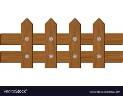 Wooden Fence Icon Image Royalty Free