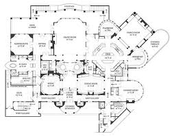 Castle House Plans Mansion Floor Plan