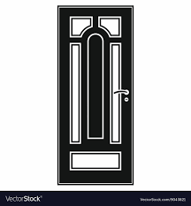 Front Door Icon In Simple Style Royalty