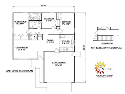Plan 94368 Ranch Style With 3 Bed 2