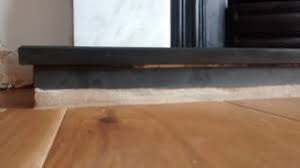 Cement Under The Fireplace Hearth