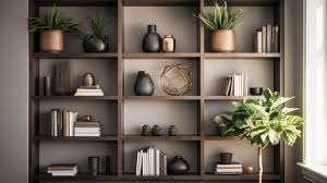 Office Shelving Virtual Background