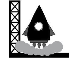 Rocket Launch Vectors Clipart