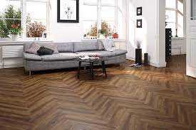 Life Mocha Oak Herringbone Luxury Rigid