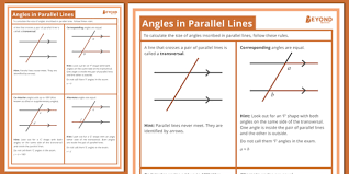 Maths Desk Prompts Angles In Parallel