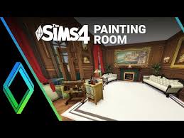The Sims 4 Room Build Painting Room
