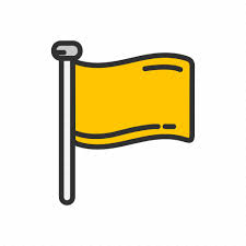Banner Country Flag Location Yellow