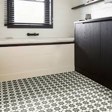 Retro Fl Grey Sheet Vinyl Flooring