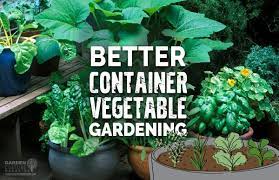Better Container Vegetable Gardening
