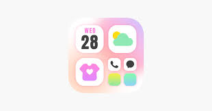 Themepack Widgets App Icons On The