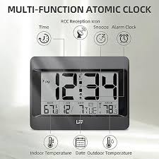 Lff Atomic Clock Digital Wall Clock