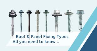 Diffe Types Of Roof Fixings All