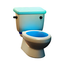 Toilet Seat 3d Rendering Icon