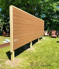 Diy Outdoor Privacy Screen Ideas