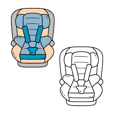 Baby Seat Vectors Ilrations For