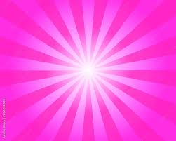 pink sun rays sunbeam background vector