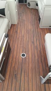 Pontoon Boat Flooring Wood