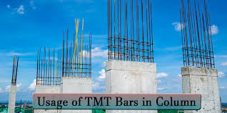 quantity of tmt bar required in column