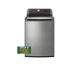 Lg 5 5 Cu Ft Smart Top Load Washer In