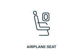 Airplane Seat Icon From Airport