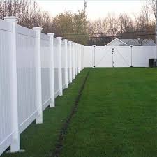 72 00 In White Vinyl Privacy Fence Panels Full Set Of 2 Pieces