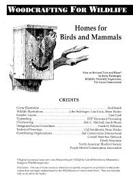 Wildlife Home Plans