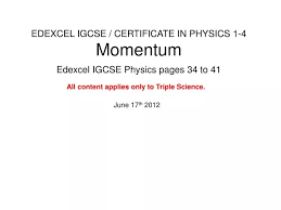 Edexcel Igcse Certificate In Physics