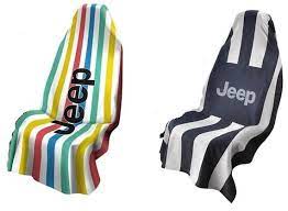 Jeep Car Slipon Beach Towel Seat Covers