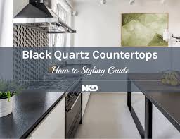 Trend Alert Black Quartz Countertops