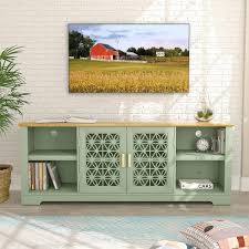 Festivo 70 In Green Tv Stand For Tvs