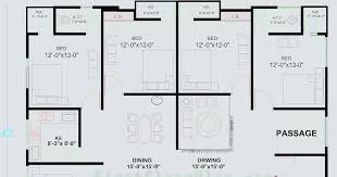 Village House Plan 2000 Sq Ft First