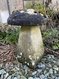 Staddle Stone Mushroom Garden Statue
