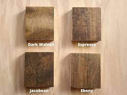 Dark Wood Stain Colors 4 Rich Shades