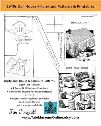 Vintage Doll House Furniture Patterns