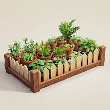 3d Herb Garden Icon Homegrown Culinary