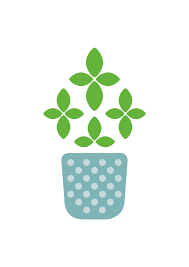 Herb Flower In The Pot Free Svg File