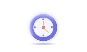 3d Clock Vector Art Icons And